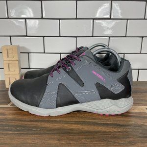 Merrell 1SIX8 AC+ PRO Women's Size 8 Shoes Gray Slip Resistant Work Sneakers